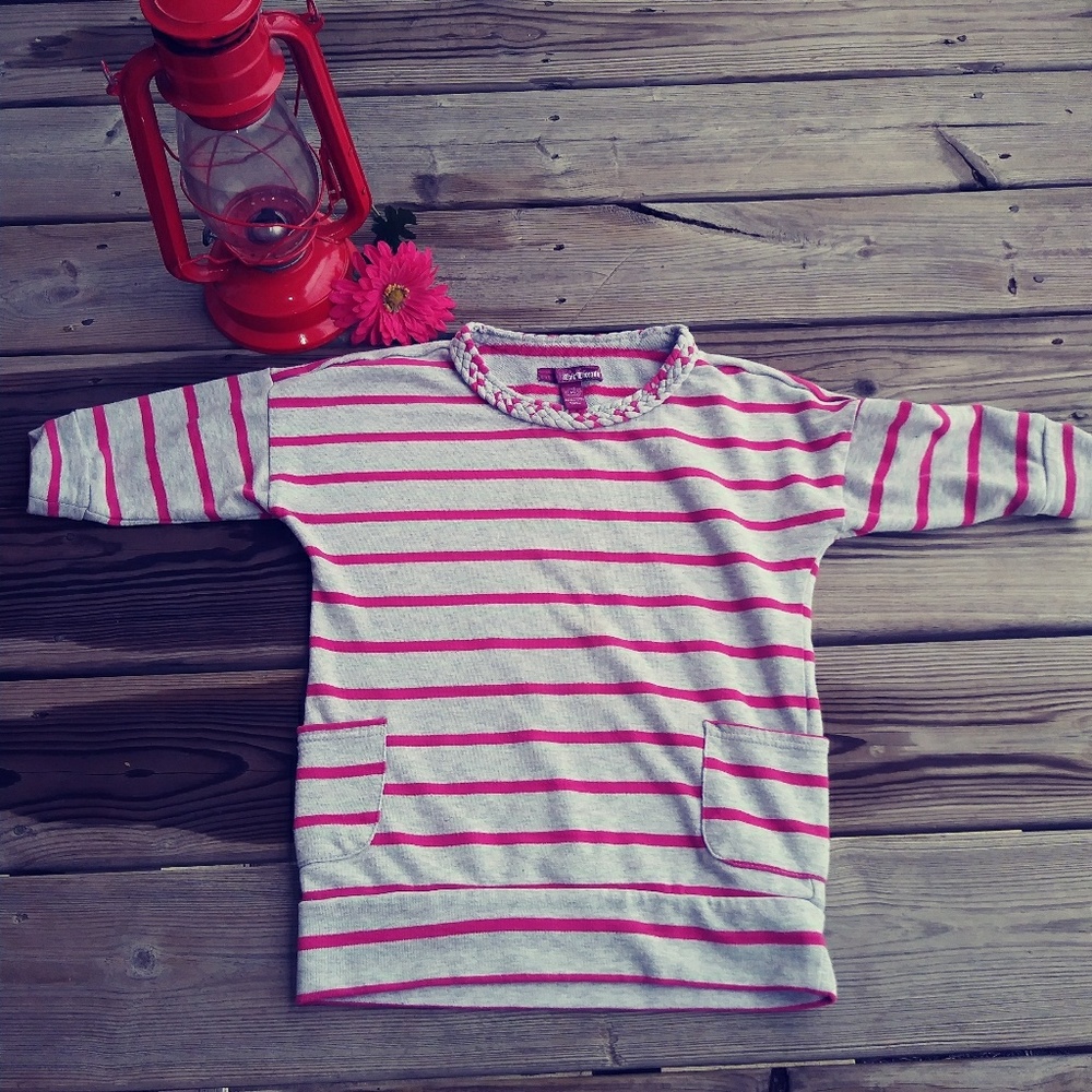 Epic Threads-Striped half-sleeve